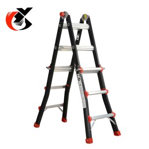 Multi Position Telescoping Aluminium Alloy Ladder 150KG Capacity