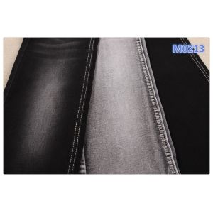 3% Spandex 10 Oz Stretch Satin Denim Fabric Lady Soft Jeans Material