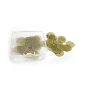 Oem 60 Mesh 15mm Smoking Screen Filters Customized