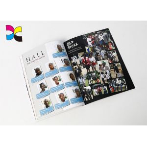 Quality Matt Film Laminated Custom Magazine Printing / Journals Periodicals Story Note Book Printing for sale