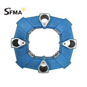 China Digger Blue 50A Rubber Excavator Coupling Replacement on sale