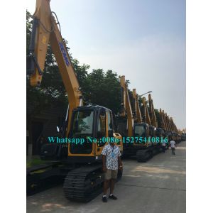 Engineering Yellow Heavy Earth Moving Machinery Crawler Digger XE150D