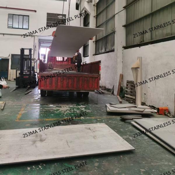 Buy ASTM / EN 253MA Austenitic Stainless Steel Plate High Strength For Industrial High-Temp Environments at wholesale prices
