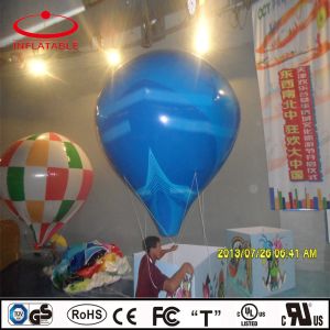 Customized Giant drop shape Inflatable Balloon Advertising Inflating Lighting