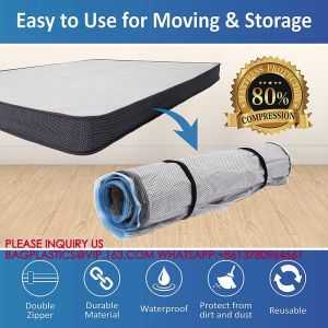 Mattress Vacuum Bag Zip Compression Storage Moving Returns Bag Vacuum Seal