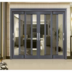 Tinted Double 6063 Aluminium Glass Sliding Windows For Residential