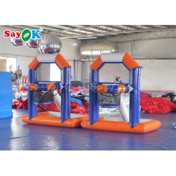 Inflatable Football Game Fire - Proof Inflatable Sports Games / Creative Kids Inflatable Basketball Water Shooting Game