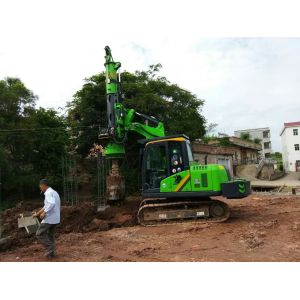 Highway Construction Hydraulic Rig Piling Max. Drilling Depth 24m Max. Drilling