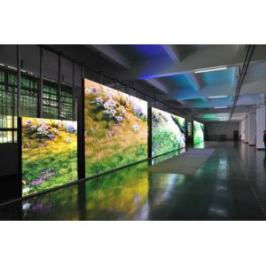 Custom Big Flat Fixed p5 RGB Led Display Board Super Definition Thin Cabinet