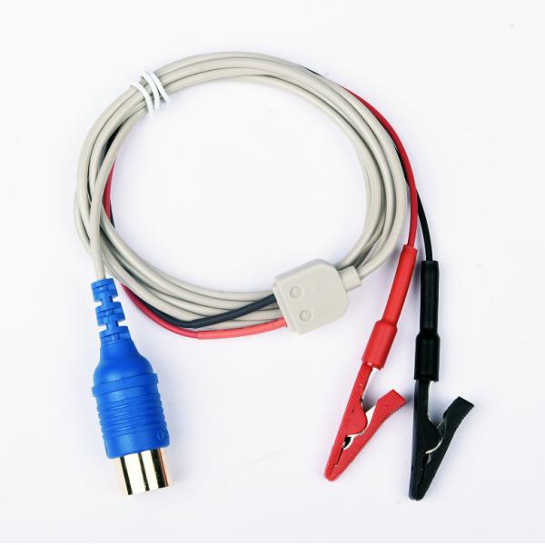 Buy Reusable Alligator Clips With Two Alligators Red And Black 1.5m Cable at wholesale prices