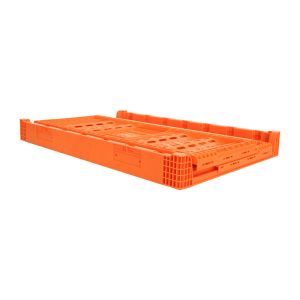Customized Logo Tourtop Folding Plastic Crate for Fruits and Vegetables