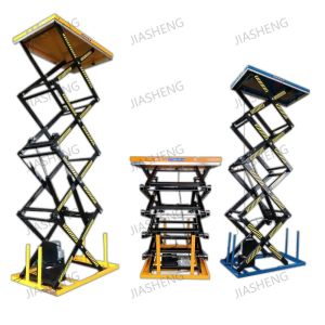 China 2000kg Electric Stationary Hydraulic Scissor Lift  Multi Scissor on sale