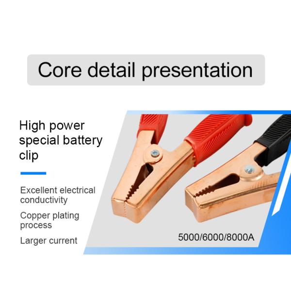 3500A 220V Car Battery Charger Starter 12v 24v Universal Jump Starter