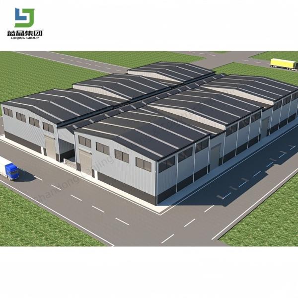 Buy Prefabricated Low Cost Structural Steel Structure Building Workshop Metal Warehouse Steel Frame Warehouse at wholesale prices