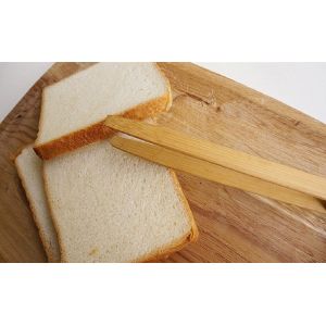 bamboo wooden food service tong