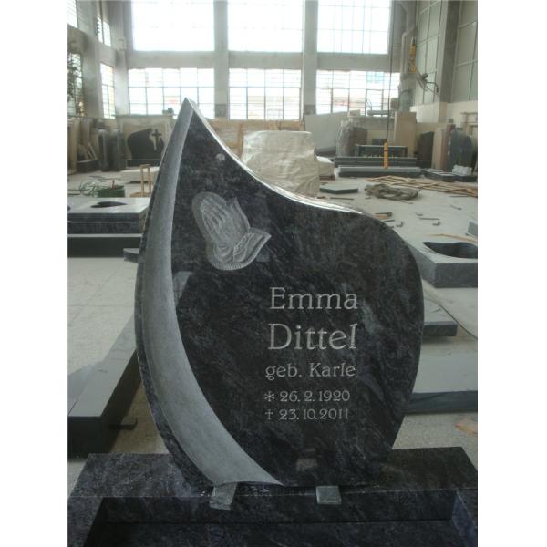 Buy European style india red rose carved headstones for graves at wholesale prices