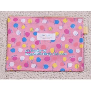 Promotional Cheap Logo Printing Custom Canvas Stationery Pencil Bag, Multifuncti