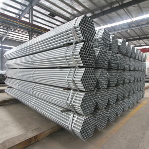 ANSI S355JR Q235 2.4mm Thick Galvanized Round Steel Pipe 3 Inch Schedule 40