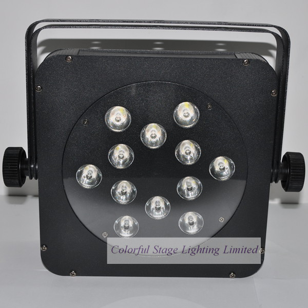 Buy 12x10W RGBW 4in1 LED Flat Par 64 at wholesale prices