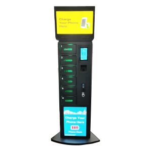 Electronic Lock Commercial Cell Phone Charging Stations