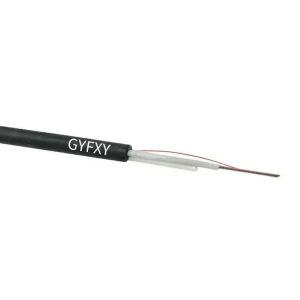 Outdoor Fiber Optic Cable GYFXY Central Loose Tube Non-metallic Non-armored