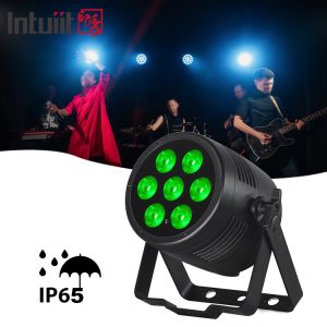 China 7*20W 6in1 LED Exterior Outdoor IP65 Waterproof RGBWA-UV DMX 512 Control Par Light on sale
