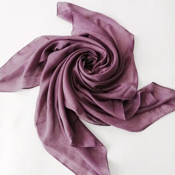 Custom Fashion Personalized Plain Texture Arab Jacquard Weave Cotton square Scarf Hijab
