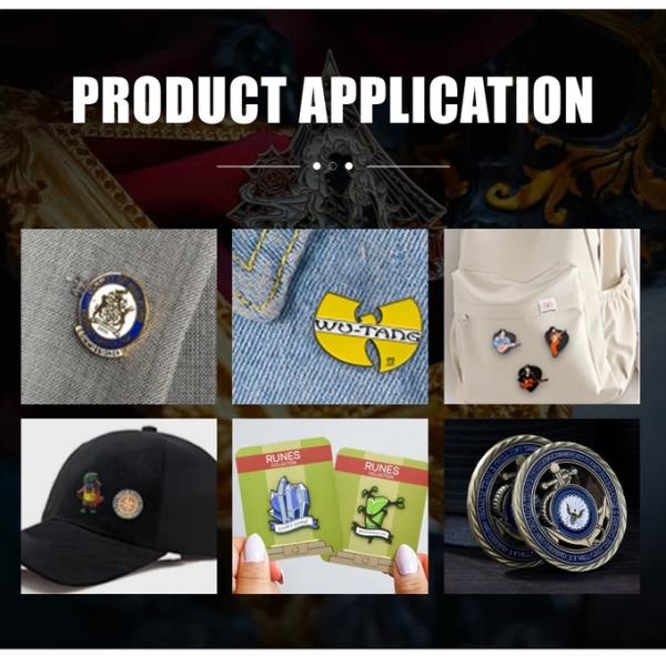 Hat Collar Clothes Badge logo Custom Metal Pins Badge Cartoon Animal Character Lapel Pin Enamel Pin