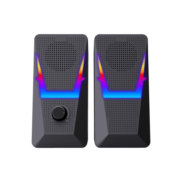 Buy 5VDC 2.0CH Office Desk Speakers With Rich Bass Premium Sound at wholesale prices