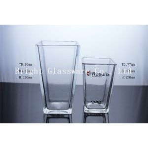 tall glass candle holder, candle cup made in China