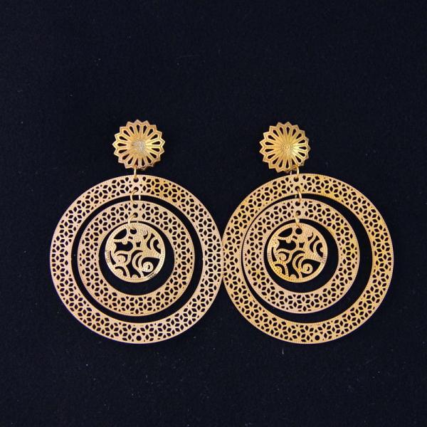 Buy Fashion High Quality Ladies Women Girls Stainless Steel Earrings LEF147-3 at wholesale prices