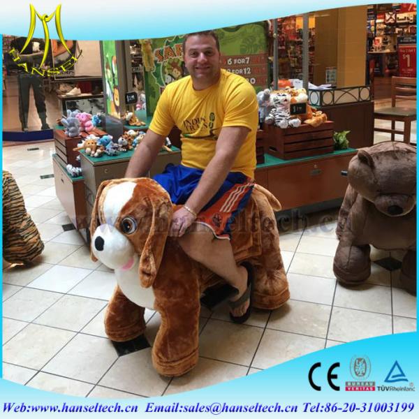 Hansel indoor kiddie animals scooter rides and fun ride kid game