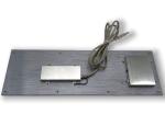 Customized Industrial Keyboard With TouchPad IP67 PET Explosion Proof Keyboard