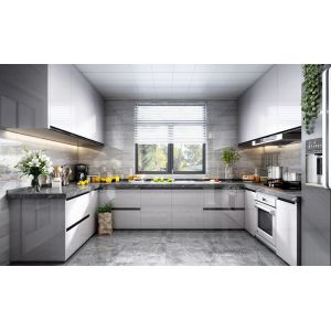 Modular Kitchen Cabinets Melamine Luxury Design Budget-Friendly Furniture