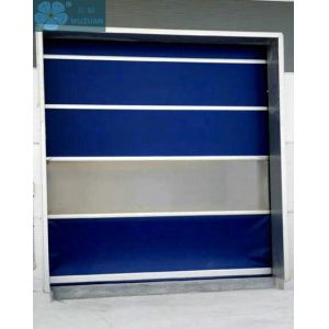 Dust Proof 3000mm Width 1.5mm PVC Roller Shutter Doors