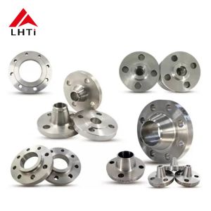 China ASME B16.5 Titanium Class 150 Weld Neck Flanges Grade 1 Grade 2 WNRF For Pipeline Systems on sale