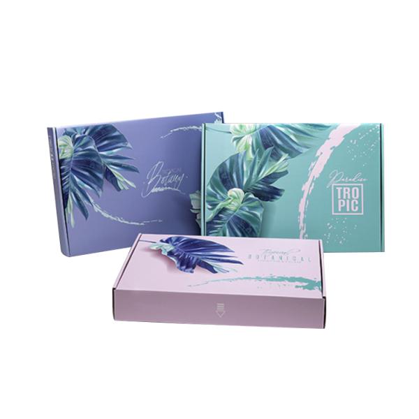 Colorful Packaging Custom Corrugated Boxes FSC ISO9001 CE Certificated