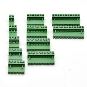 Quality 5.08mm Pitch PCB Plug-in Screw Terminal Blocks Plug + Straight Pin Header for sale