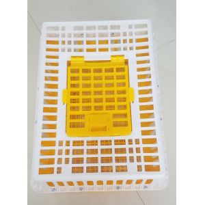 PE 28.5cm Height 14 Chicken 50kgs Plastic Poultry Crate