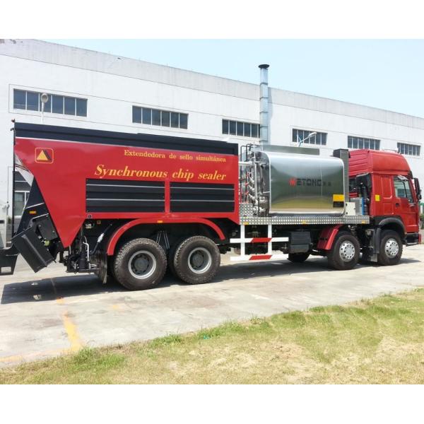 8m3 Tank Capacity Asphalt Construction Equipment Synchronous Chip Sealer