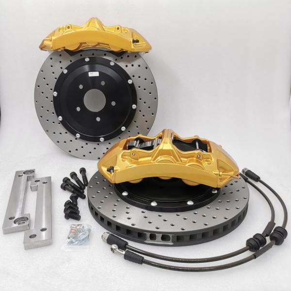 Hydraulic 6 Pot Brake Kit BBK GT6 405*34mm Painting Gold For Porsche 911 922