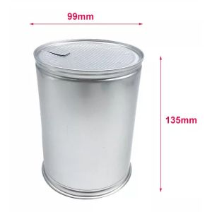 250/500g Capacity Coffee Tin Cans Cylindrical Customized Solutions