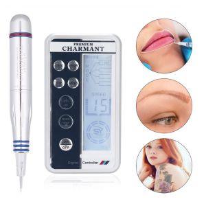 6 Hours Battery Eyebrow Microblading Tool Electric Tattoo Gun Logo Print