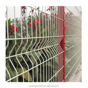 Affordable 3d Curved Fencing Folding Garden Fence Panel Customized Metal Frame