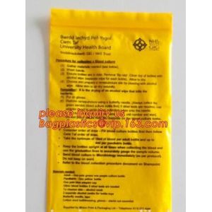 Biodegradable Biohazard Specimen Bag, Biohazard Specimen Transport Bag, Medical