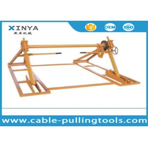 Integratd Cable Reel Stand With Disc Tension Brake