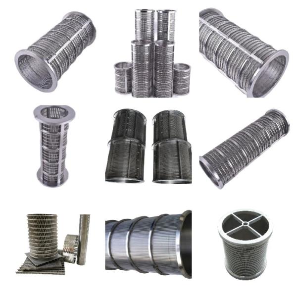Buy Square Wedge Wire Screen Circular Stainless Steel Screw Press Customized at wholesale prices