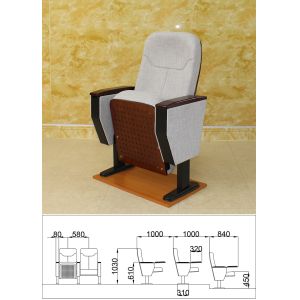 Adjustable Folding Stadium Theater Seats IS09001 Multi Layer Multipurpose