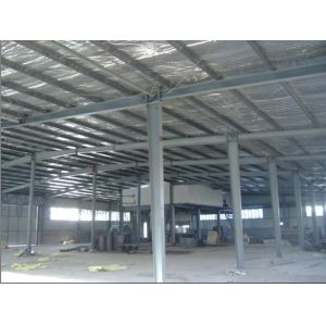 Poutltry Steel Framed Agricultural Buildings , Structural Steel H Beam with