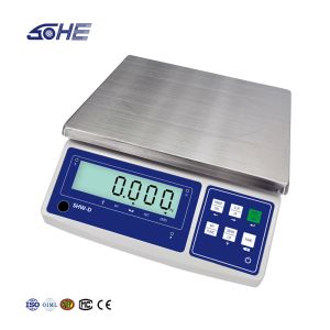 6KG Range Precision Waterproof Weighing Table Scale with Customizable LCD